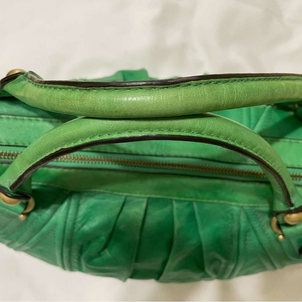💚JUICY COUTURE💚 Vintage Vibrant Green Shoulder Bag - Picture 6 of 16